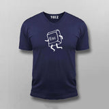 Escape Button T-shirt For Men