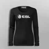 Esl Full Sleeve T-Shirt For Women In India