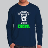 Everybody Vs Corona Virus T-Shirt For Men