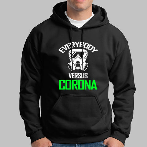 Everybody Vs Corona Virus Hoodies For Men Online India