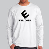 Evil Corp Full Sleeve T-Shirt For Men Online India