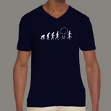 Evolution Nuke Mutation Men's v neck T-shirt online india