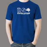 Evolution of Data Storage Computer Science T-Shirt For Men