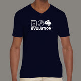 Evolution of Data Storage Computer Science T-Shirt For Men
