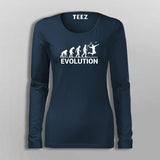 Evolution Of Badminton T-Shirt For Women