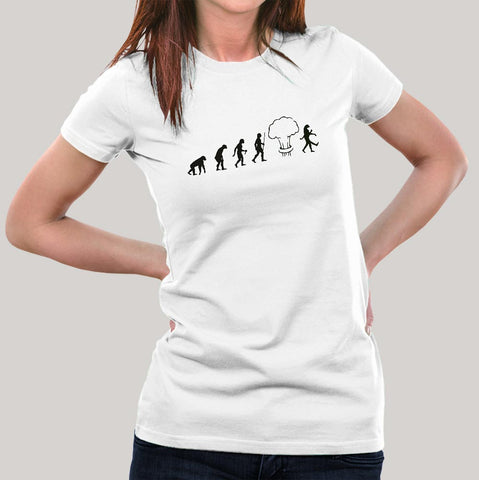 Evolution Nuke Mutation Women's T-shirt