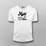 Fight Like A Nurse: Courage & Care Men's Tee