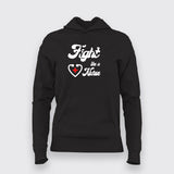 FIGHT LIKE A NURSE Profession Hoodies For Women Online India