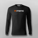 FNATIC NEW LOGO Full Sleeve T-shirt For Men Online Teez
