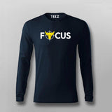 FOCUS Full Sleeve T-shirt For Men Online Teez