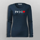 F Sharp T-Shirt For Women