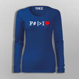 F Sharp T-Shirt For Women