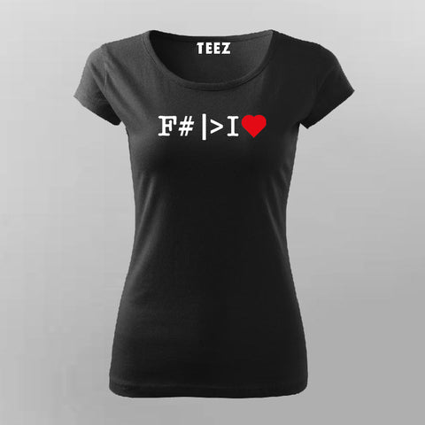 F Sharp T-Shirt For Women Online India