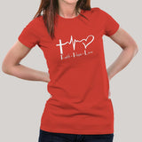 Faith Hope Love Women's Christian T-shirt
