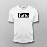 Faltu Funny V-neck T-shirt For Men Online India