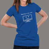 Feeling a Bit Off, Funny Geeky Joke Women’s T-shirt online