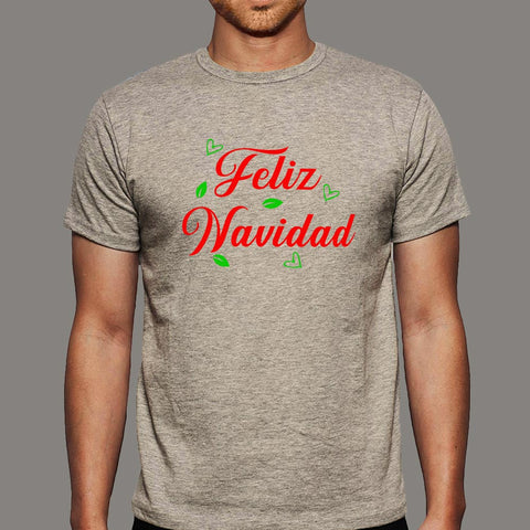 Feliz Navidad Men's Christmas T-shirt