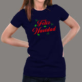 Feliz Navidad Women's Christmas T-shirt