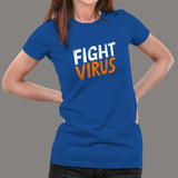 Fight Virus Women's Corona Virus T-Shirt