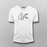 Funny Finger gun T-shirt For Men