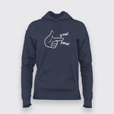 Funny Finger gun T-Shirt For Women