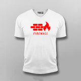 Firewall V-neck T-shirt For Men Online India