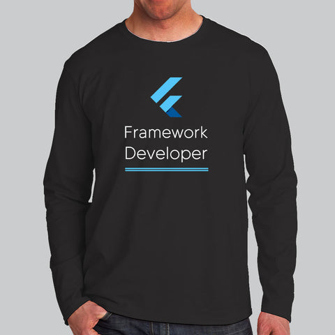 Flutter Developer T-Shirt - Build Beautiful Apps – TEEZ.in