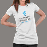 Flutter Framework Developer Women’s Profession T-Shirt