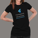 Flutter Framework Developer Women’s Profession T-Shirt
