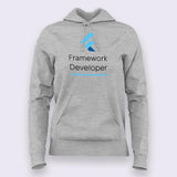 Flutter Framework Developer Women’s Profession Hoodies