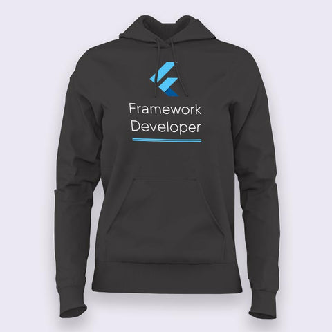 Flutter Framework Developer Women’s Profession Hoodies Online India