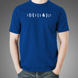 Bash Fork Bomb T-Shirt For Men