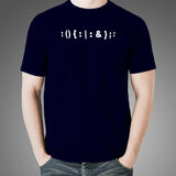 Bash Fork Bomb T-Shirt For Men