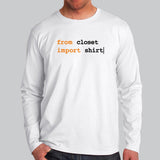 Python Programmer Humor T-Shirt - Importing Witty Code
