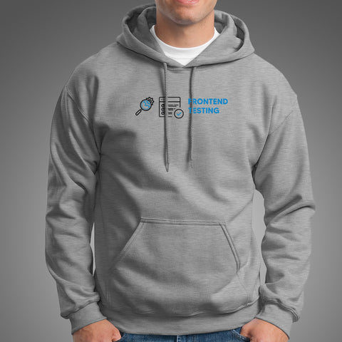 Frontend Testing Men’s Profession Hoodie Online India