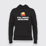 Full Snack Developer T-Shirt For Women