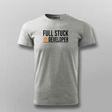 Full Stuck Developer Jokes T-shirt For Men