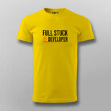 Full Stuck Developer Jokes T-shirt For Men