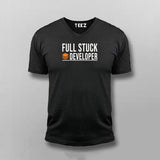 Full Stuck Developer Jokes T-shirt For Men
