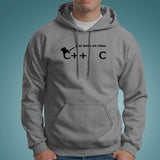 Computer Programmer Funny C++ Class Joke Men's Hoodies Online India