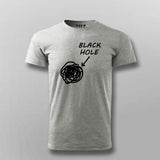 Funny Black Holes Men’s Science T-Shirt
