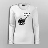 Funny Black Holes Women’s Full Sleeve T-Shirt Online India