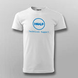 Funny Dell Parody Logo Computer Tech Support T-Shirt For Men Online India
