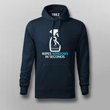 Funny Linux Cleaner Programmer Funny Hoodies For Men