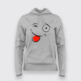 Funny smiley T-Shirt For Women