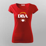 Future (DBA) Database Administrator Programmers T-Shirt For Women Online Teez