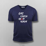 GAS CLUTCH SHIFT REPEAT T-shirt For Men Online Teez 
