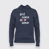GAS CLUTCH SHIFT REPEAT Hoodies For Women Online India