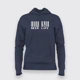 GEEK LIFE Funny Hoodies For Women Online India