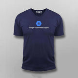Google Kubernetes Engine Logo T-shirt For Men